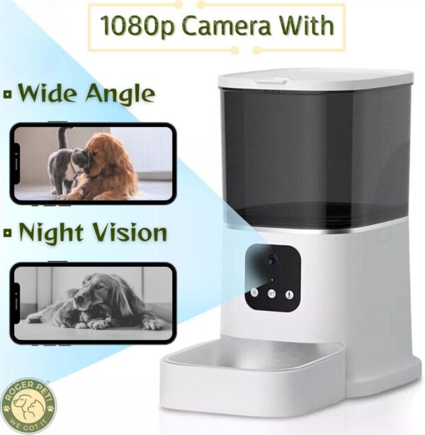 Automatic Pet Feeder with Camera & Dispenser - Image 8
