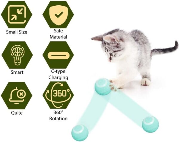 Cat Ball Interactive Smart Toy - Image 2