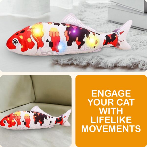 Rechargeable Fish Toy Interactive Electric Fish - Image 3