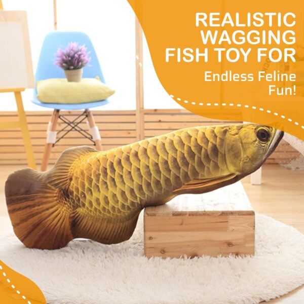 Rechargeable Fish Toy Interactive Electric Fish - Image 7
