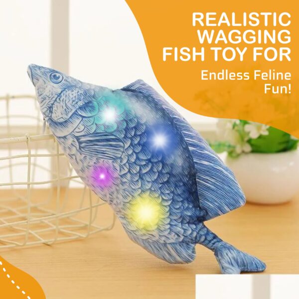 Rechargeable Fish Toy Interactive Electric Fish - Image 9