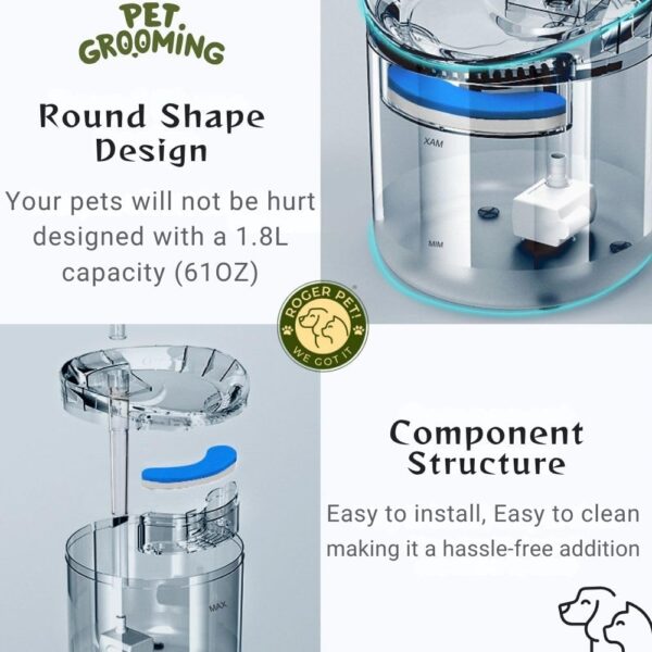 Cat water fountain without smart sensor - Image 3