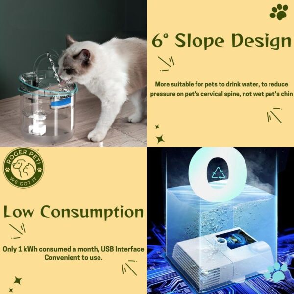 Cat water fountain without smart sensor - Image 4