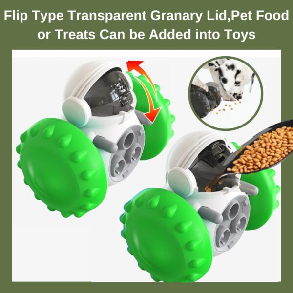 Slow Feeding treat dispenser Toy Green - Image 4