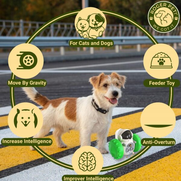 Slow Feeding treat dispenser Toy Green - Image 5