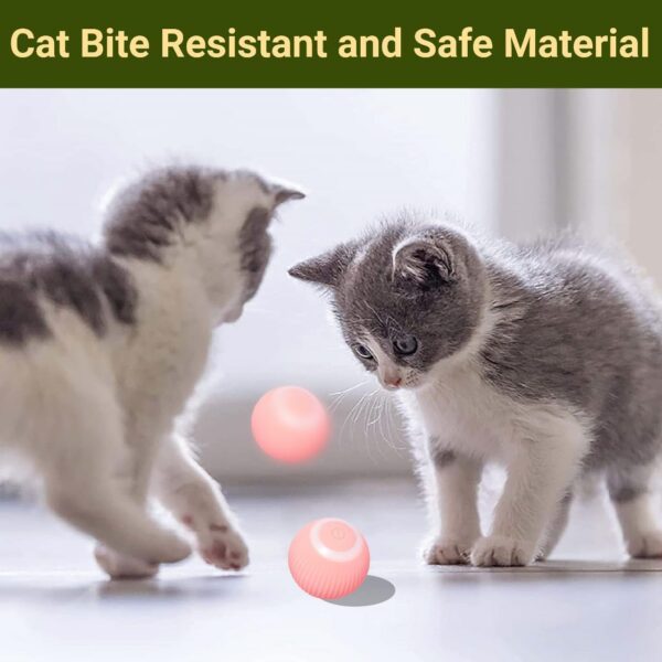 Cat Ball Interactive Smart Toy Pink - Image 5