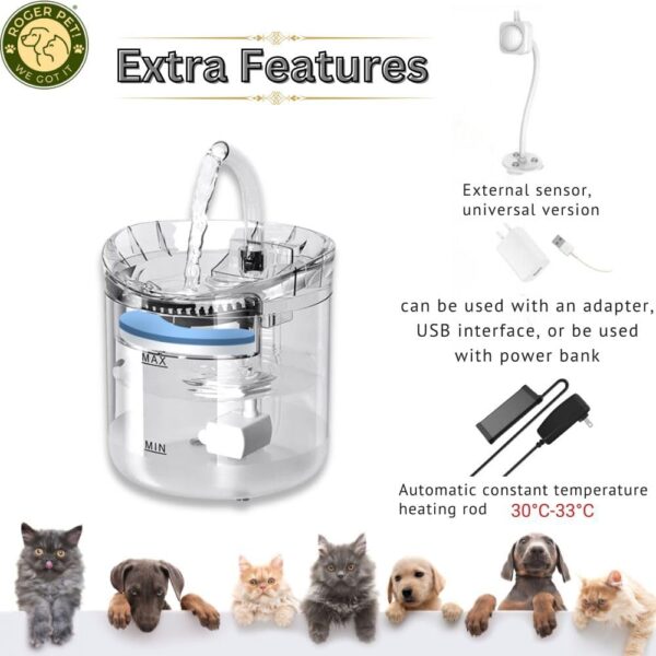 Cat water fountain without smart sensor - Image 7