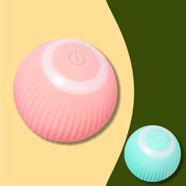 Cat Ball Interactive Smart Toy Pink - Image 7